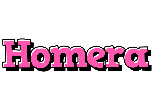 Homera girlish logo