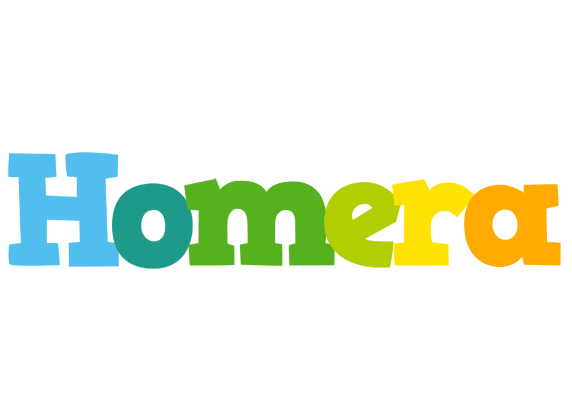 Homera rainbows logo