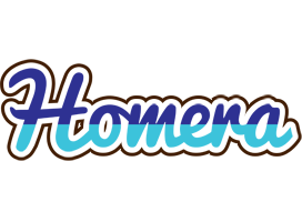 Homera raining logo