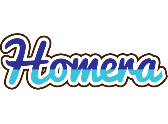 Homera raining logo