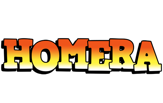 Homera sunset logo