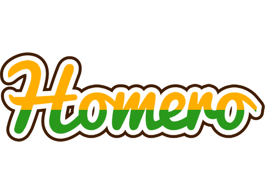 Homero banana logo