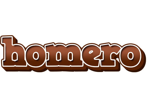 Homero brownie logo