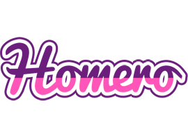 Homero cheerful logo