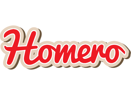 Homero chocolate logo