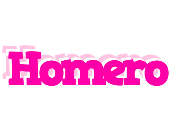 Homero dancing logo