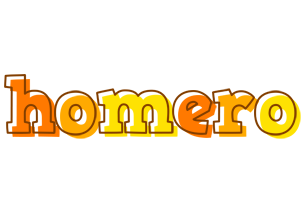 Homero desert logo