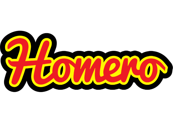 Homero fireman logo
