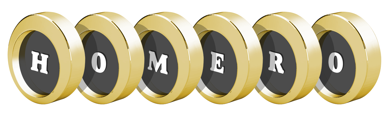 Homero gold logo