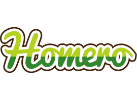 Homero golfing logo