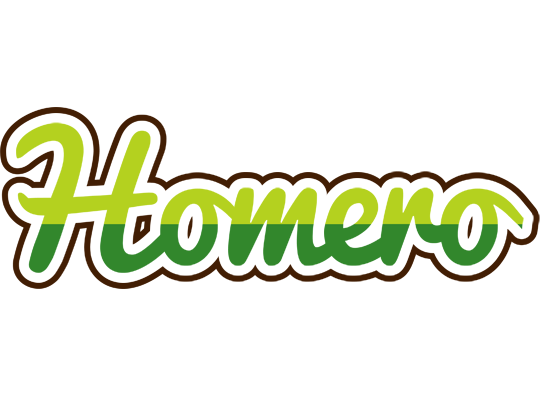 Homero golfing logo