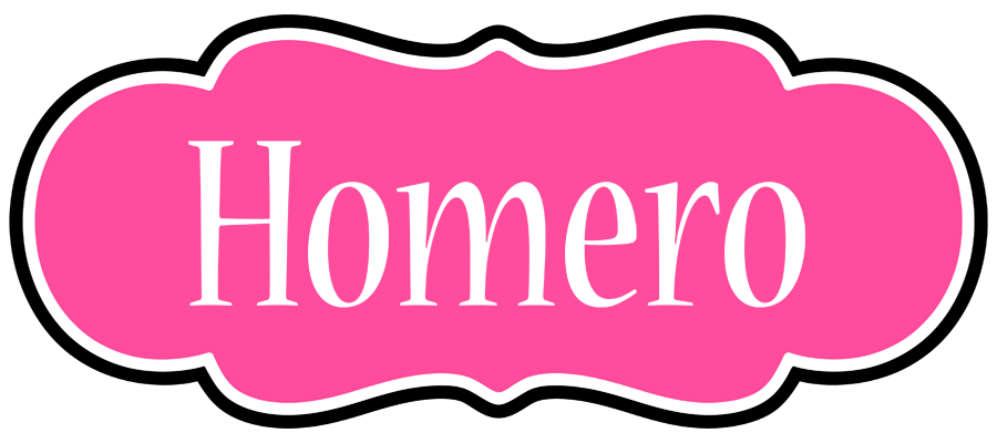 Homero invitation logo