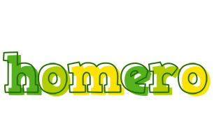 Homero juice logo