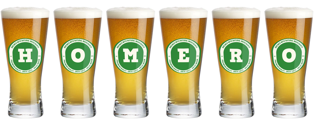 Homero lager logo