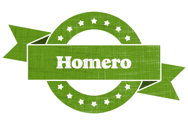Homero natural logo