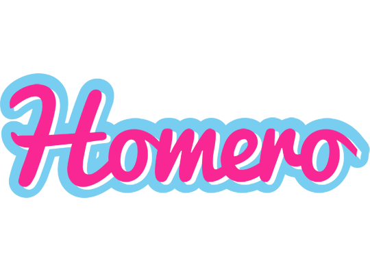 Homero popstar logo