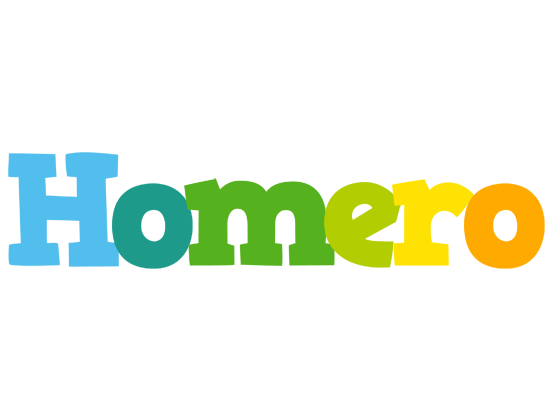 Homero rainbows logo