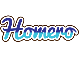 Homero raining logo