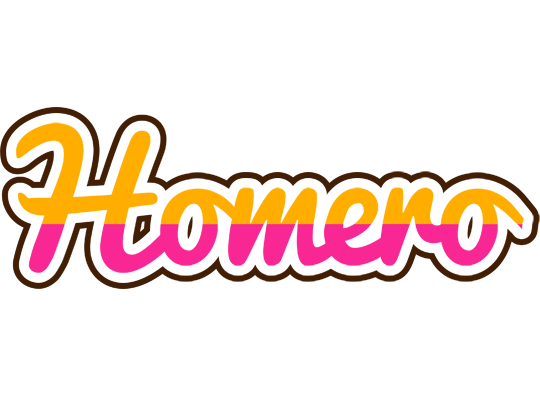 Homero smoothie logo