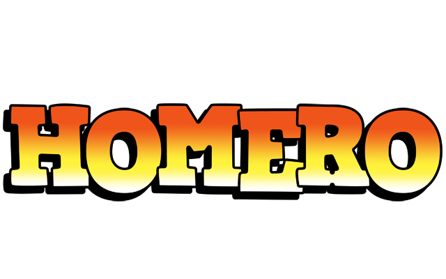 Homero sunset logo