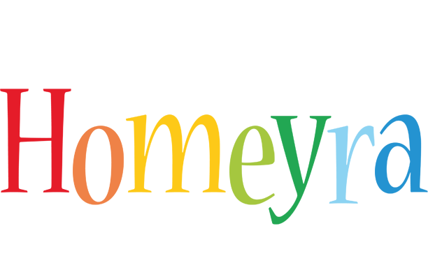 Homeyra birthday logo