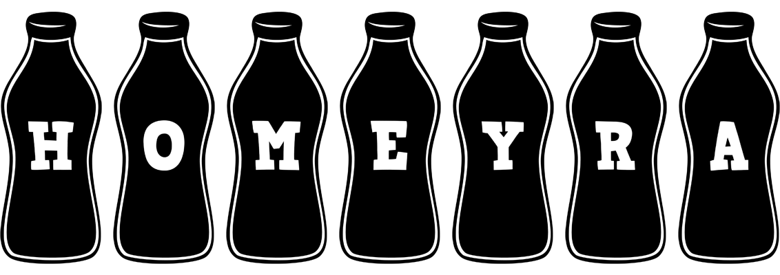Homeyra bottle logo