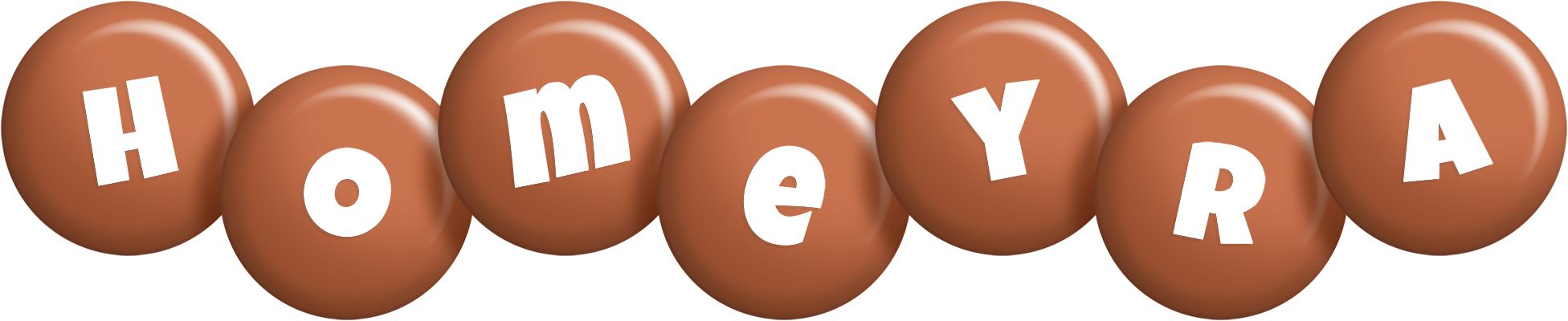 Homeyra candy-brown logo