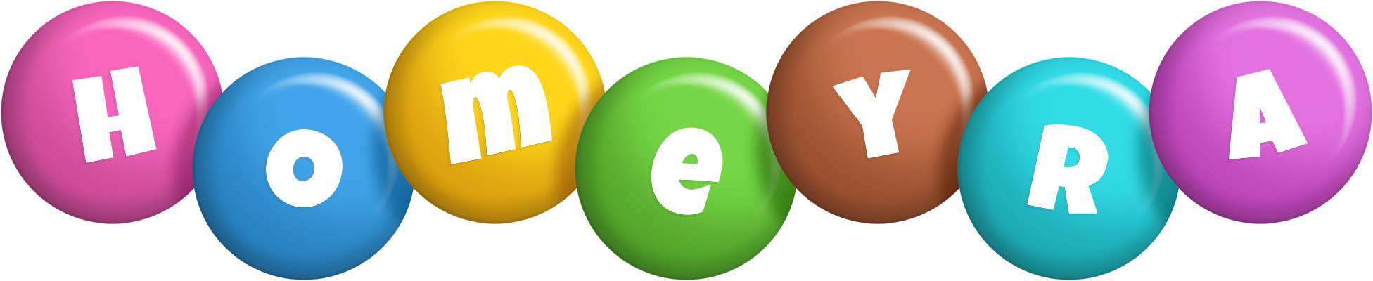 Homeyra candy logo