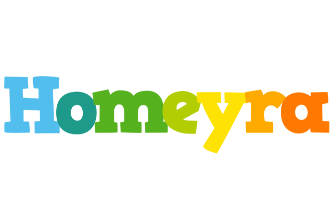 Homeyra rainbows logo
