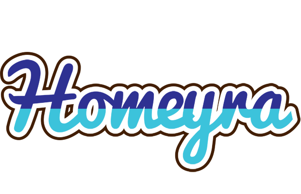 Homeyra raining logo