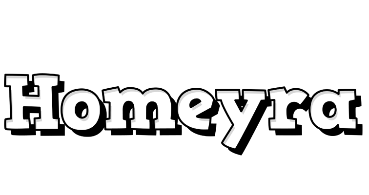Homeyra snowing logo