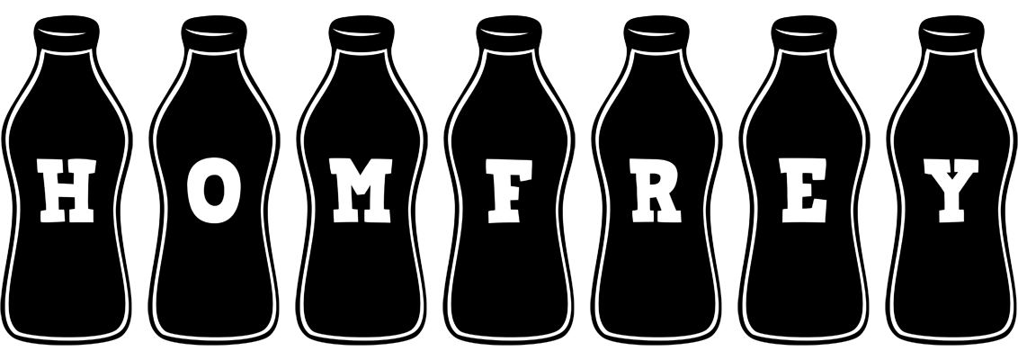 Homfrey bottle logo