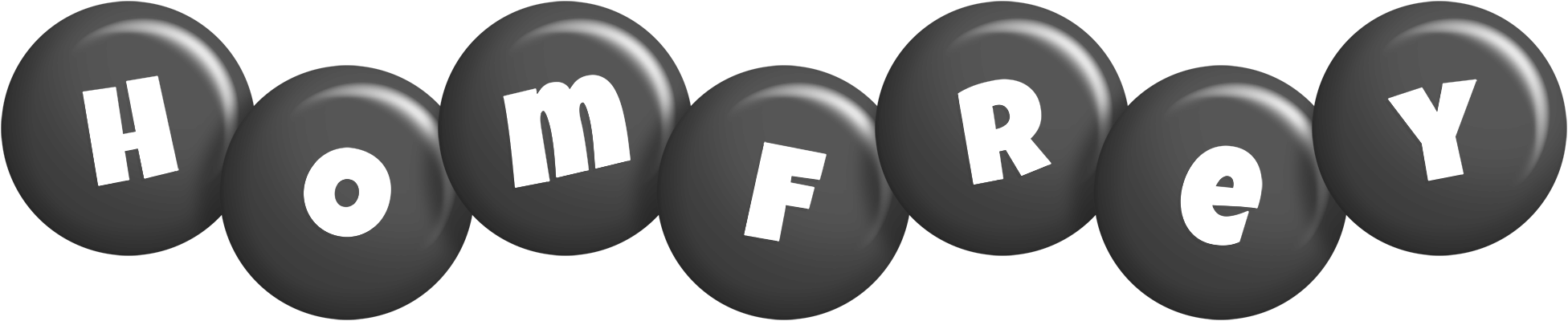 Homfrey candy-black logo