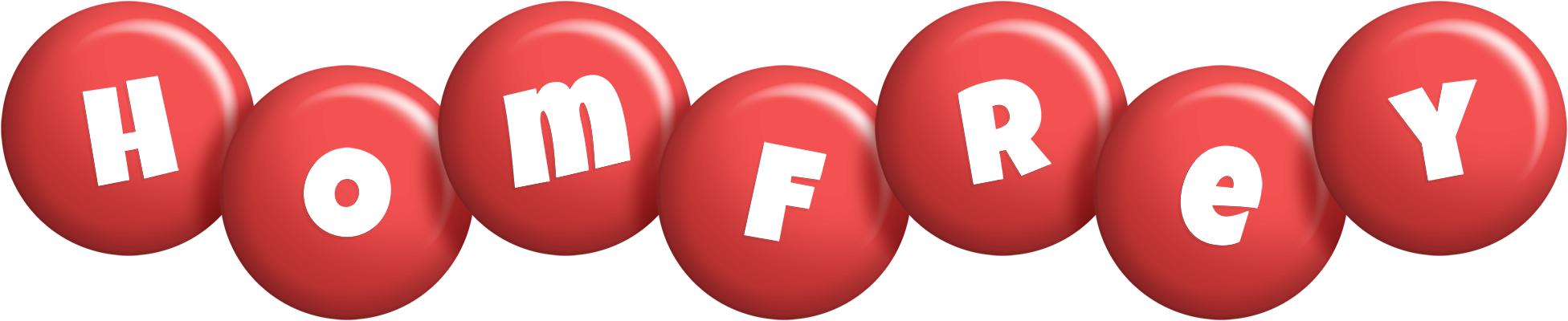 Homfrey candy-red logo