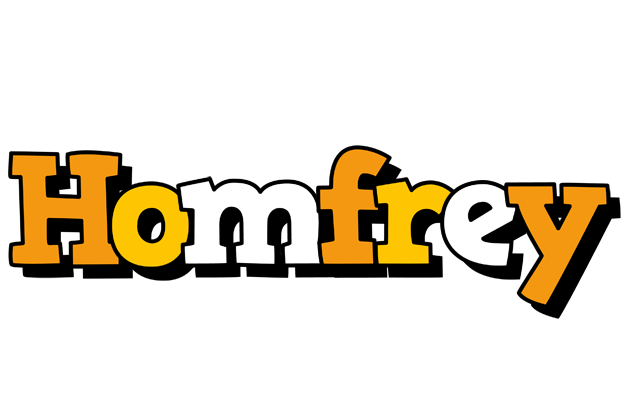 Homfrey cartoon logo