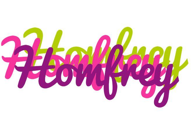 Homfrey flowers logo