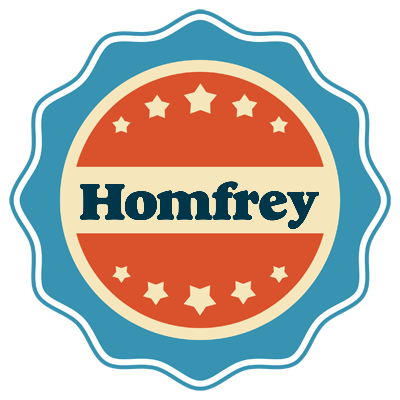 Homfrey labels logo