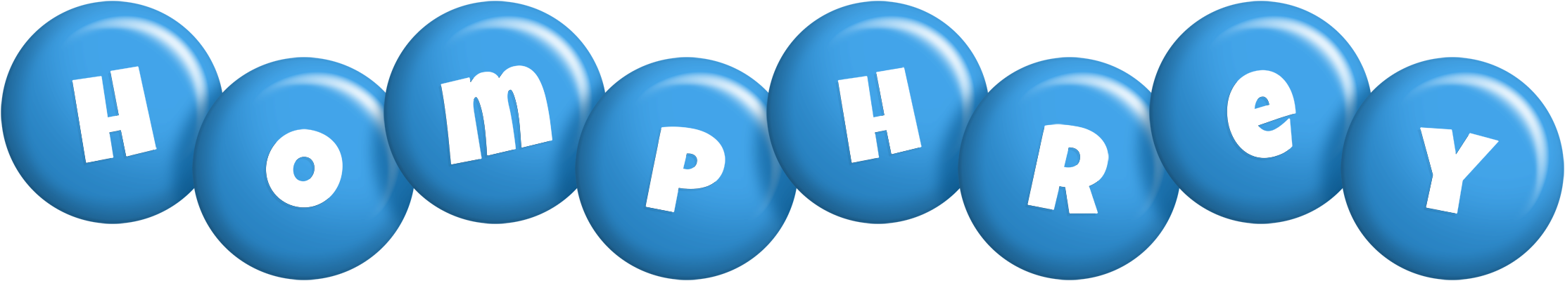 Homphrey candy-blue logo