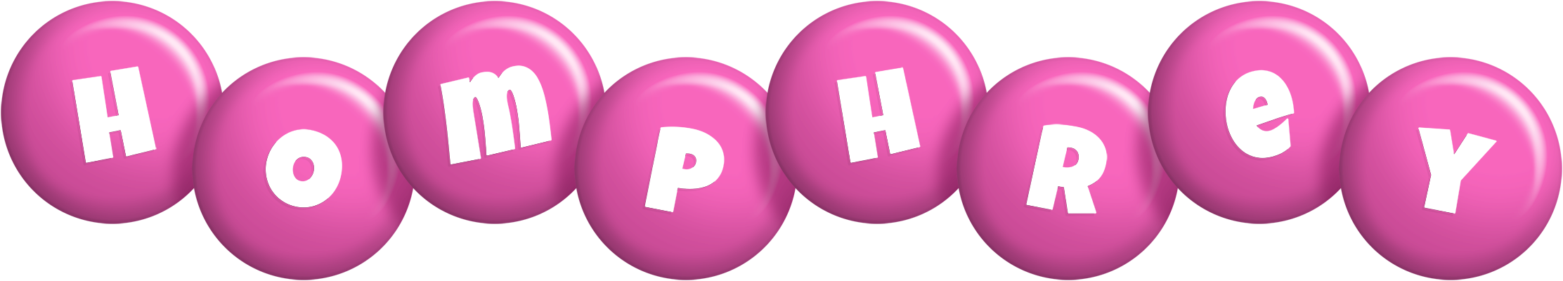 Homphrey candy-pink logo