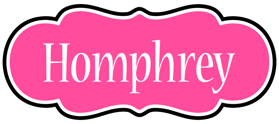 Homphrey invitation logo