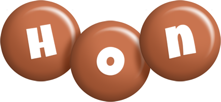 Hon candy-brown logo