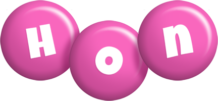 Hon candy-pink logo