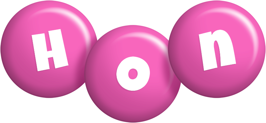 Hon candy-pink logo