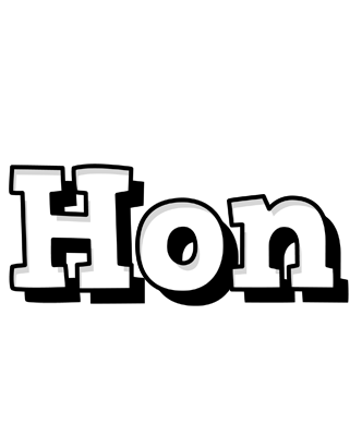 Hon snowing logo