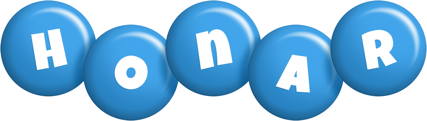 Honar candy-blue logo