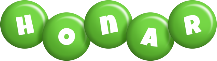 Honar candy-green logo