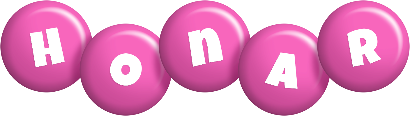 Honar candy-pink logo