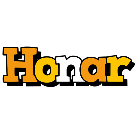 Honar cartoon logo