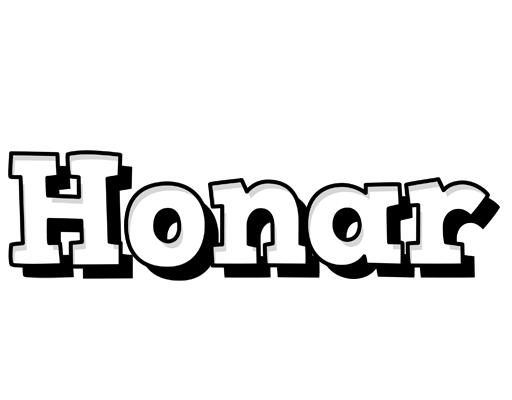 Honar snowing logo