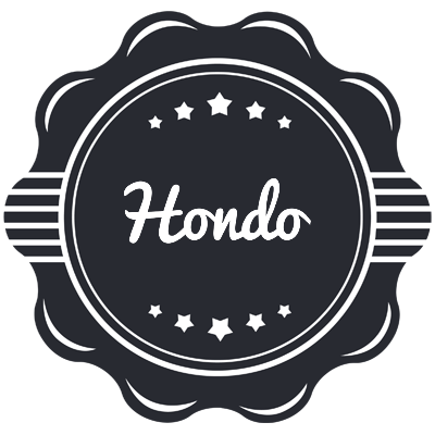 Hondo badge logo